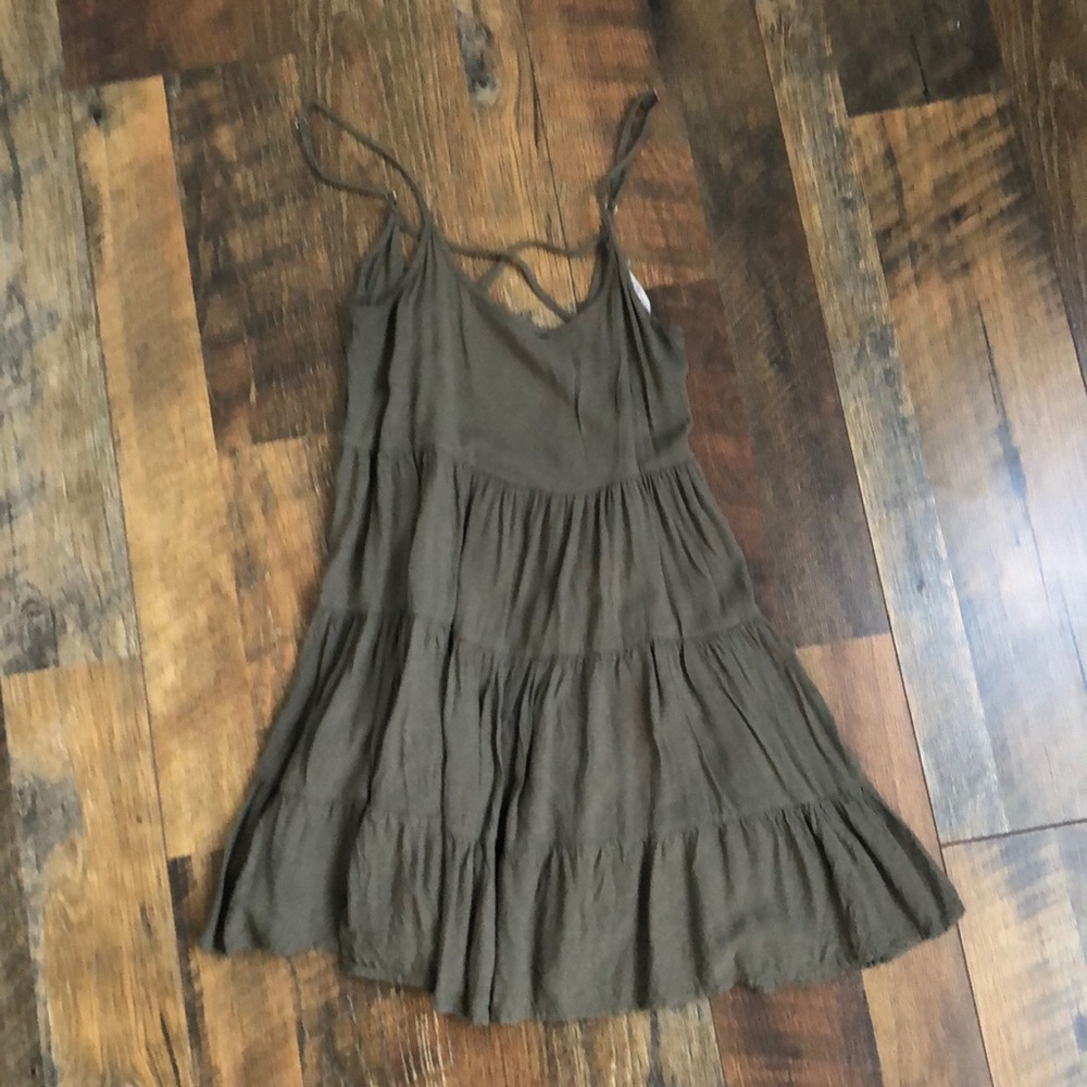 Peplum Tank Dress